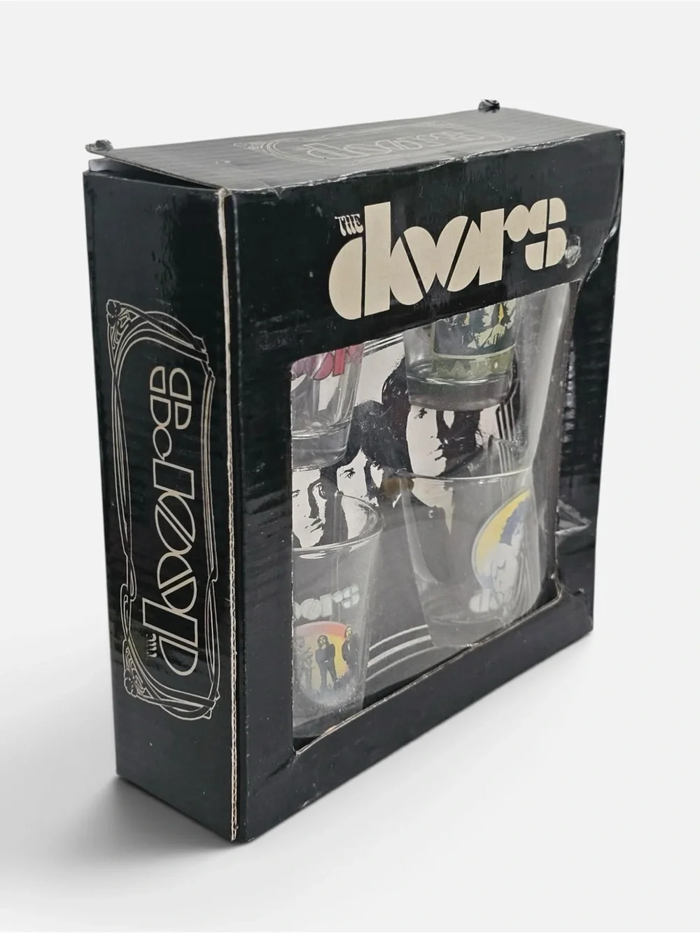 The Doors Shot Glasses Set Of 4 Bravado Barware New 2011